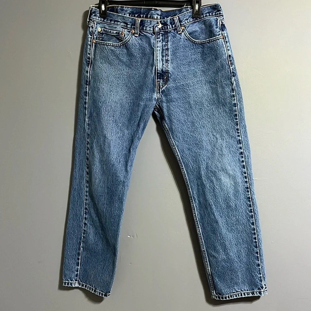 Levis jeans 505 straight leg Size 38X 30